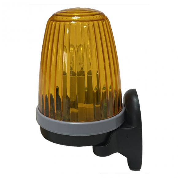 Лампа сигнальная желтая FURNITEH  для ворот и шлагбаумов