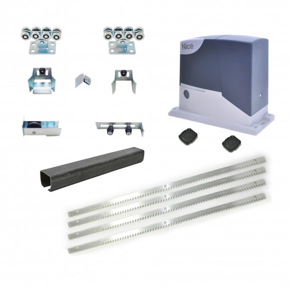 Комплект для откатных ворот с автоматикой Nice